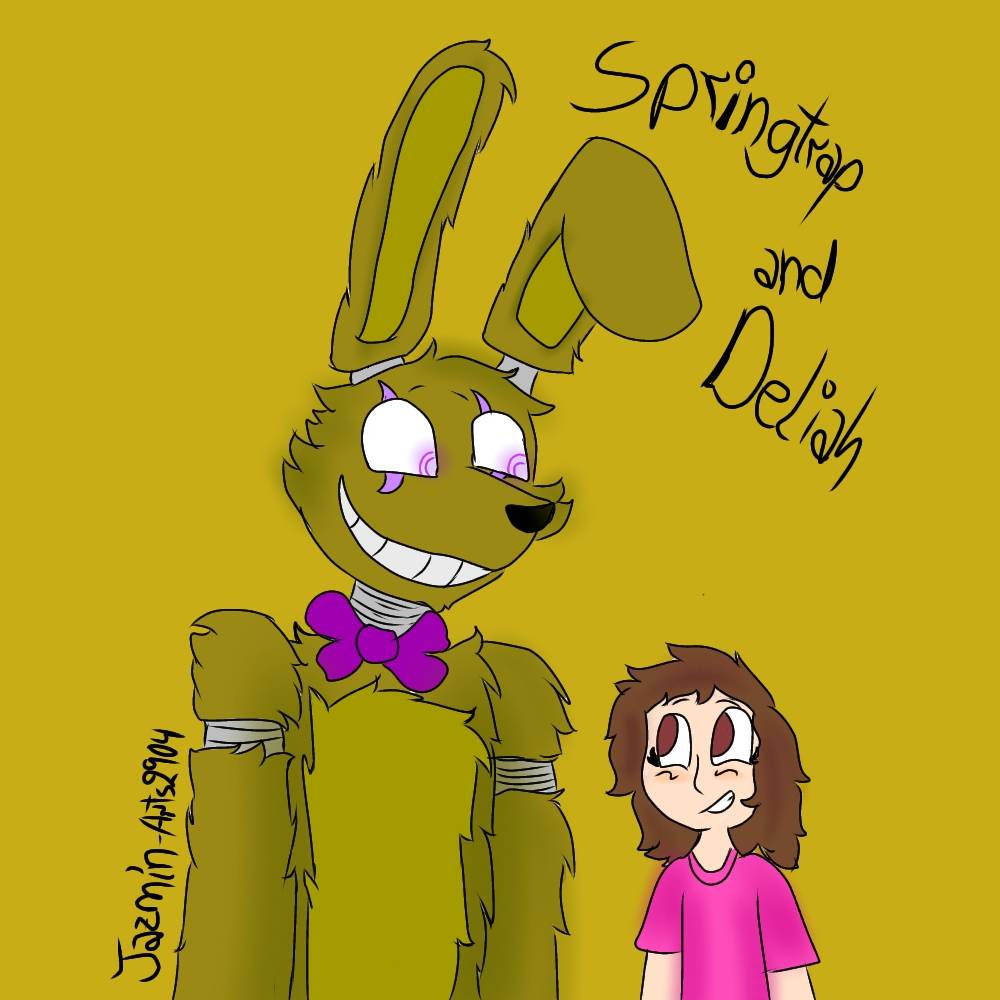 Spring Trap Comic Springtrap and Deliah by Jazmin-Arts2904 on DeviantArt