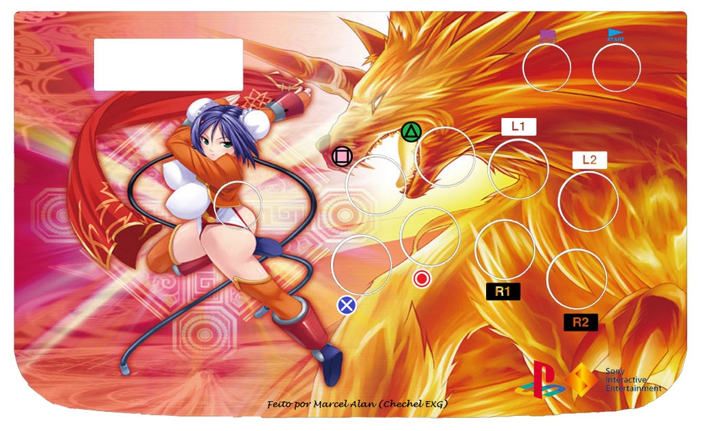 Arcana Heart Mei Fang Arcade Art Playstation By Chechelexgbr On 