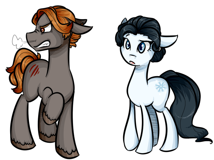 The wolf among us Ponies