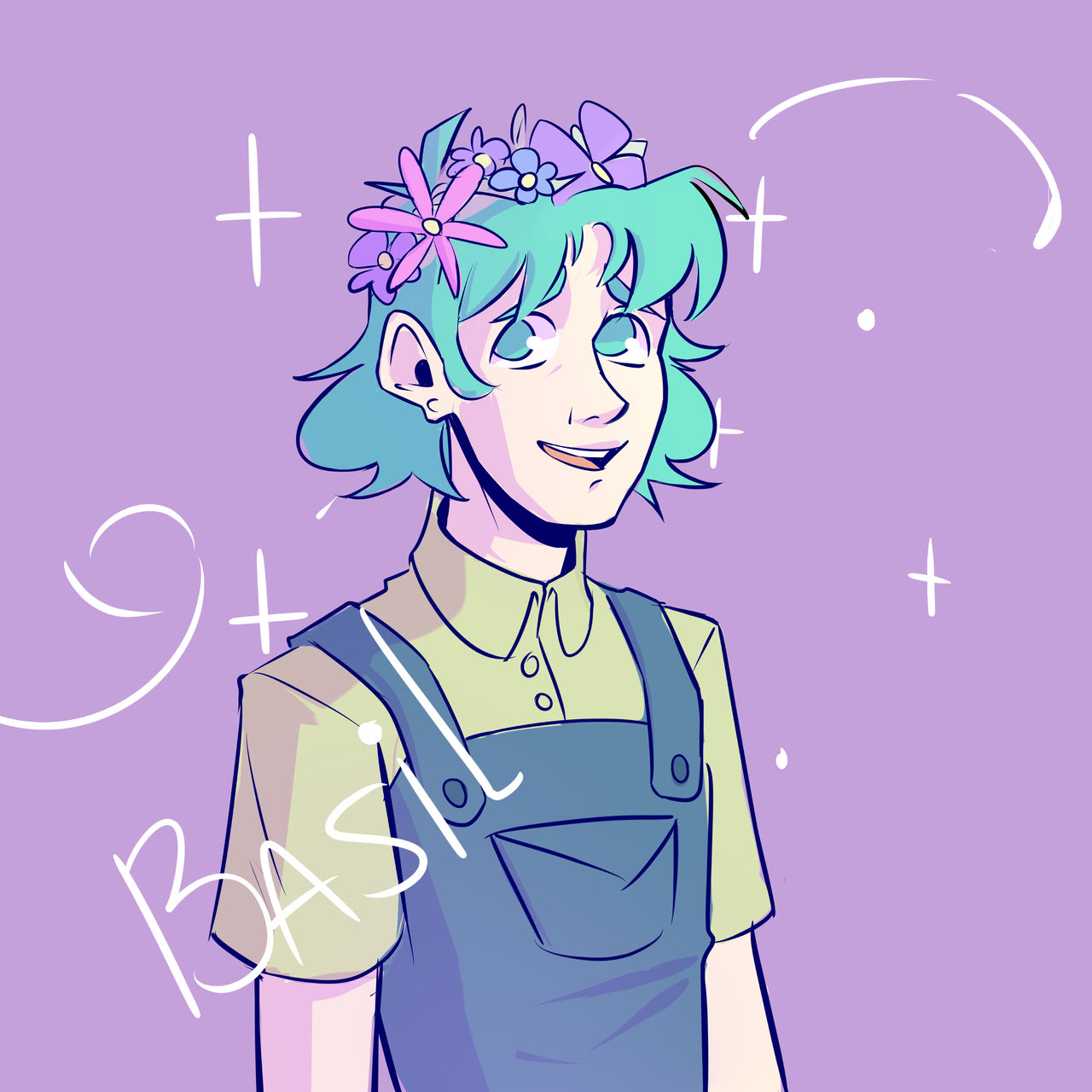 Basil/OMORI by LionaraArts on DeviantArt