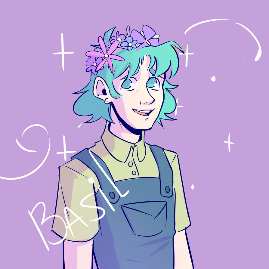 Basil/OMORI by LionaraArts on DeviantArt