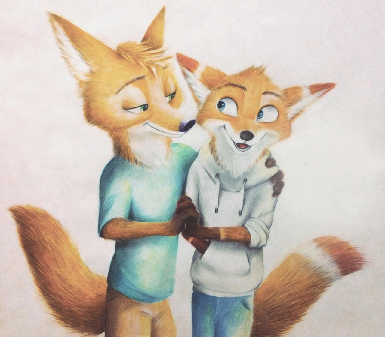 Deviantart Andre Fox commission for user Tumblr @ fox-comics by AndrejSKalin on DeviantArt
