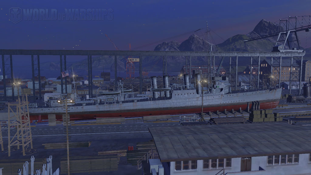 Wows Legends Fleet Uss Reuben James By Saphira123456 On
