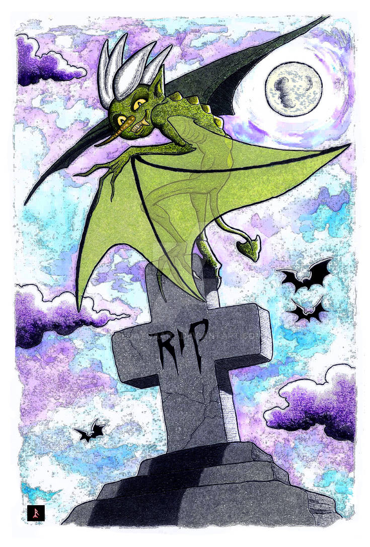 Green Bat by RenatoAART on DeviantArt