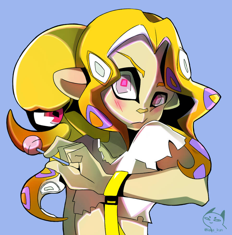 Cartoon Octoling Octoling by Witchdollatelier on DeviantArt