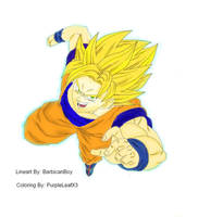 Coloring request - Goku\Dragon Ball