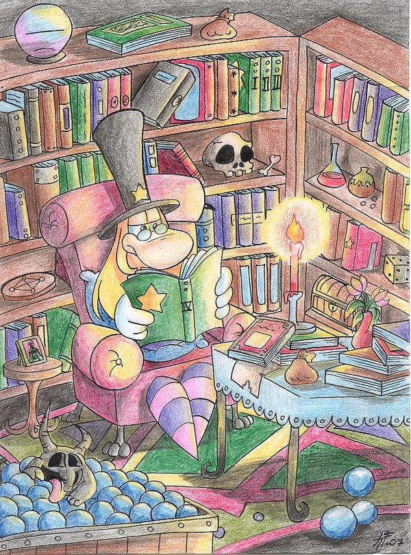 Magic studies old art by Retromissile on DeviantArt