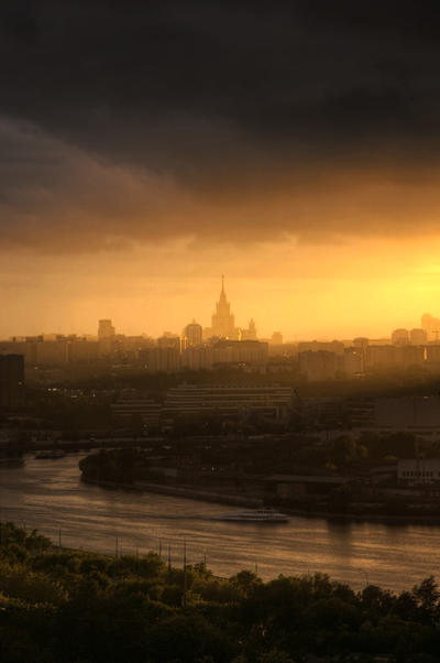 Yellow evening