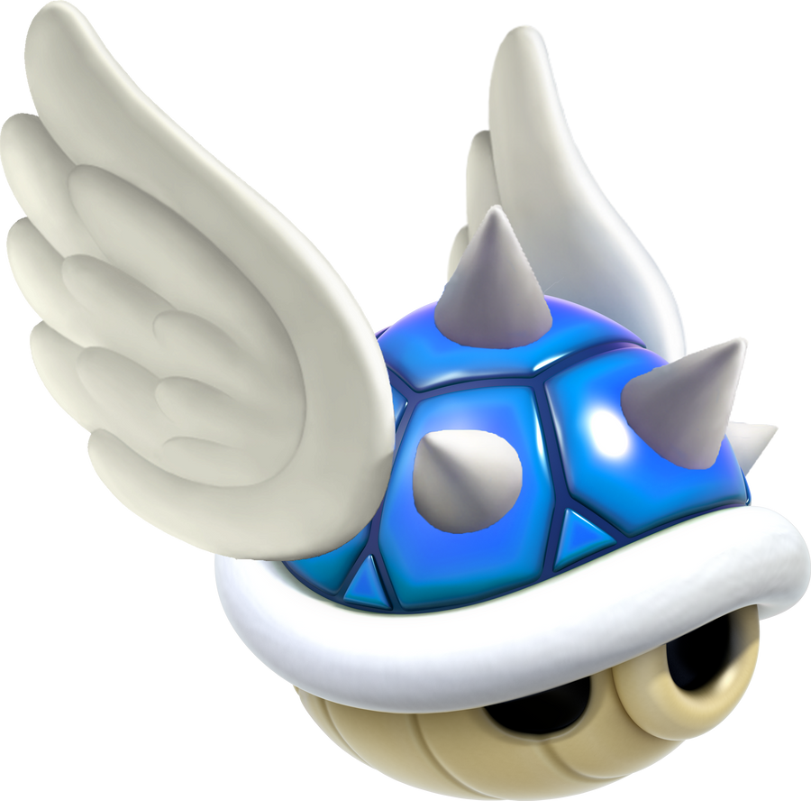 Blue Spiny Shell Artwork - Super Mario 3D World by HammerBro101 on ...