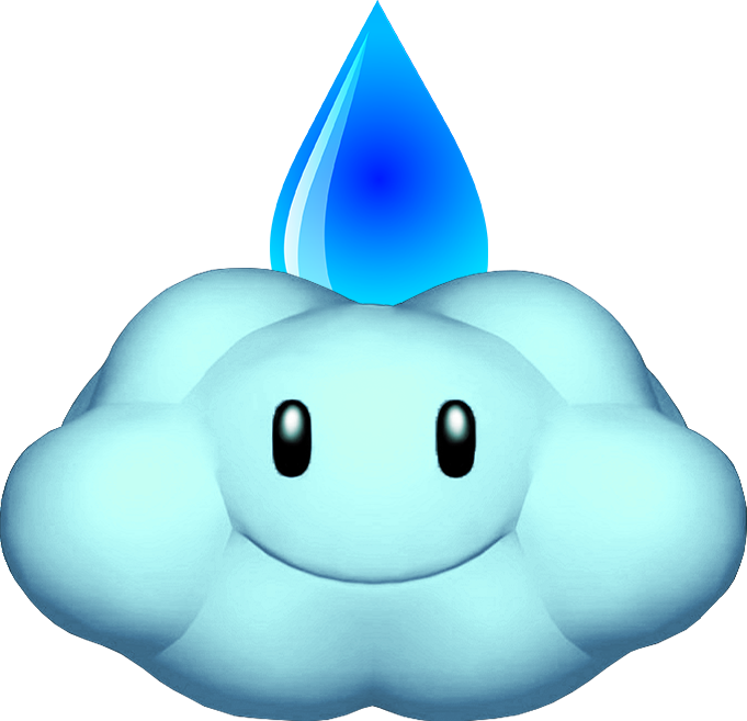 Rain Cloud - Mario Kart Wii by HammerBro101 on DeviantArt