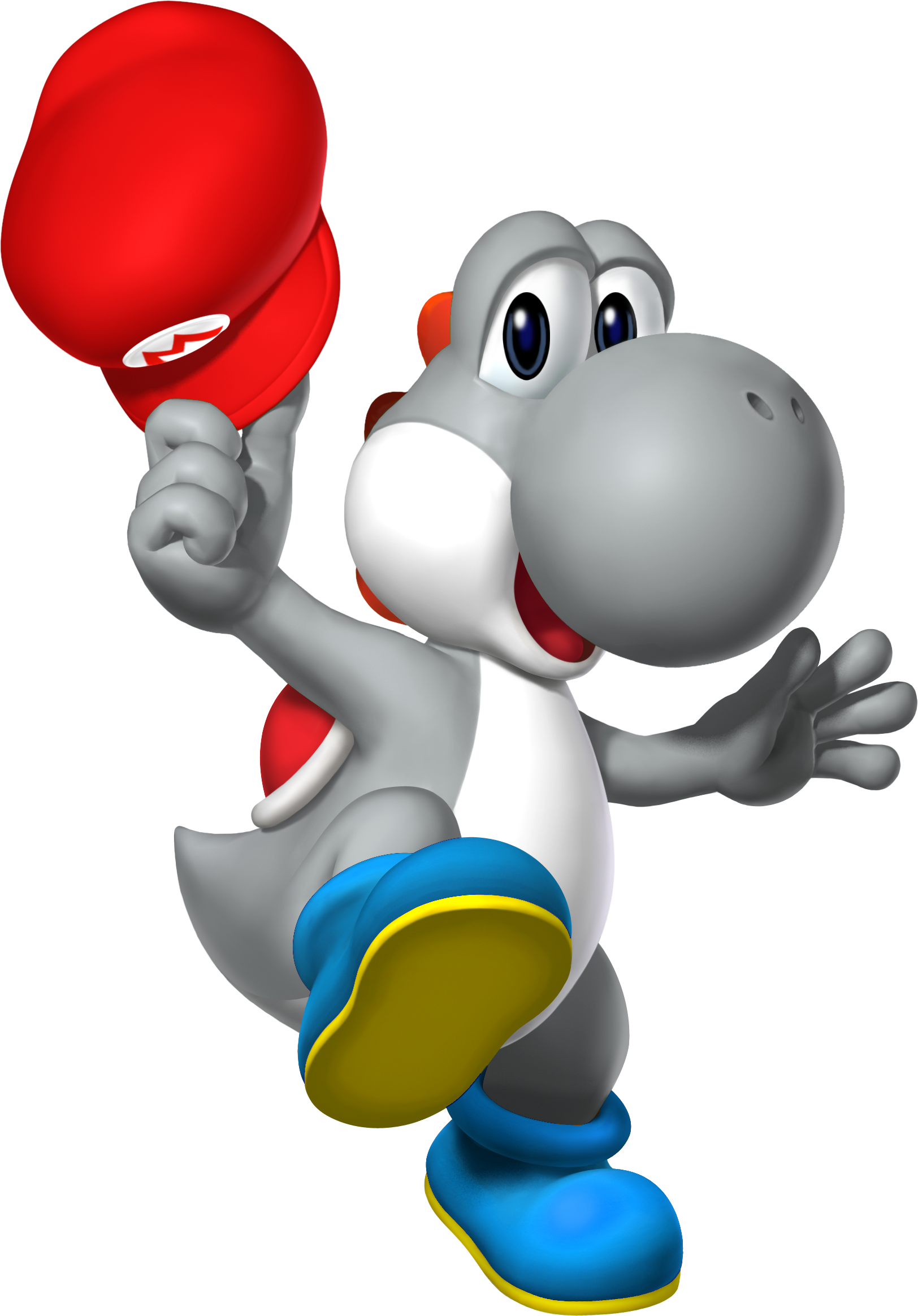 White Yoshi Mario Hat SM64DS by HammerBro101 on DeviantArt White Yoshi Mario Hat SM64DS by HammerBro101 on DeviantArt