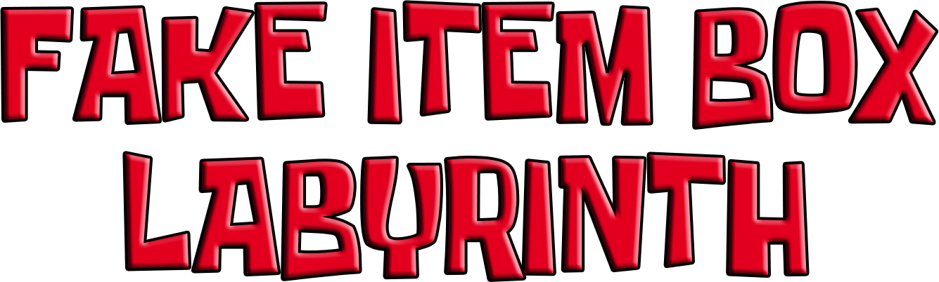 Fake Item Box Labyrinth Logo by HammerBro101 on DeviantArt