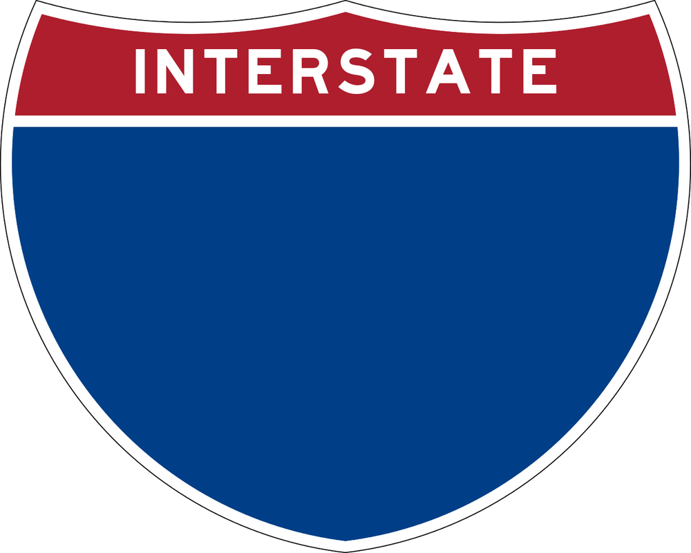 Wide Blank Interstate Sign With Word by HammerBro101 on DeviantArt