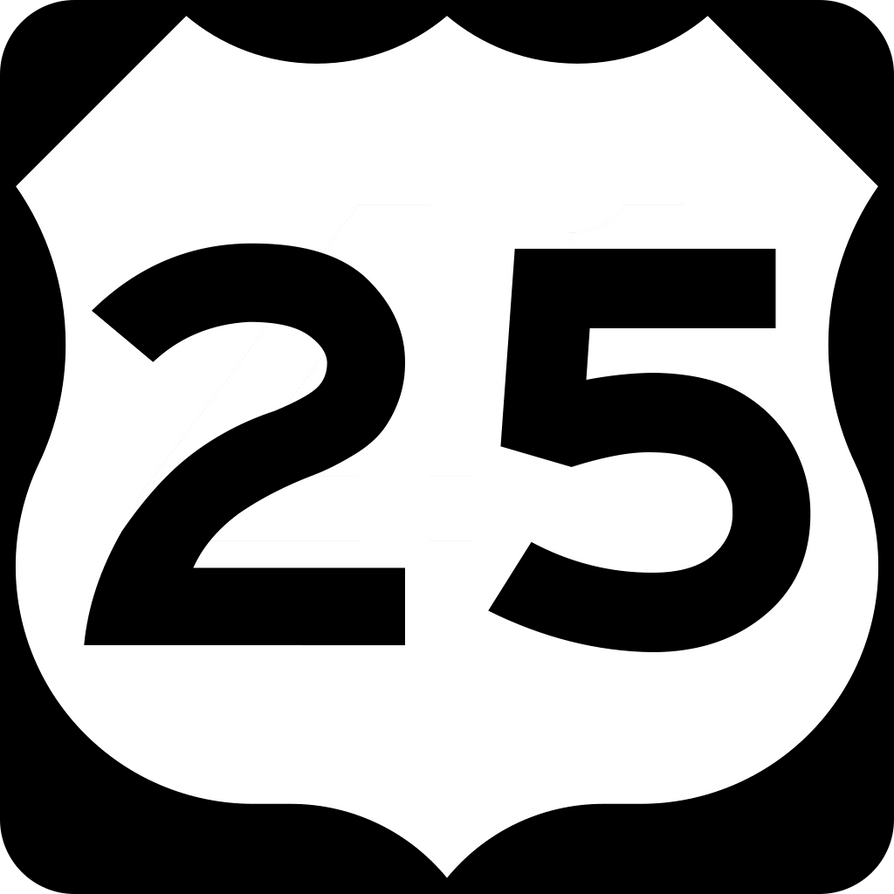 US Route 25 Custom Sign by HammerBro101 on DeviantArt