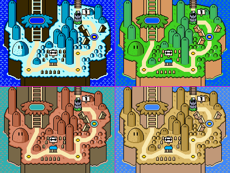 Super mario world yoshi's online island 4