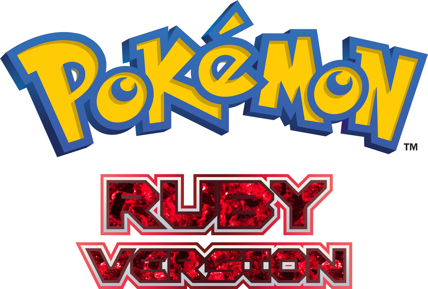 Pokemon Ruby Version Logo by HammerBro101 on DeviantArt