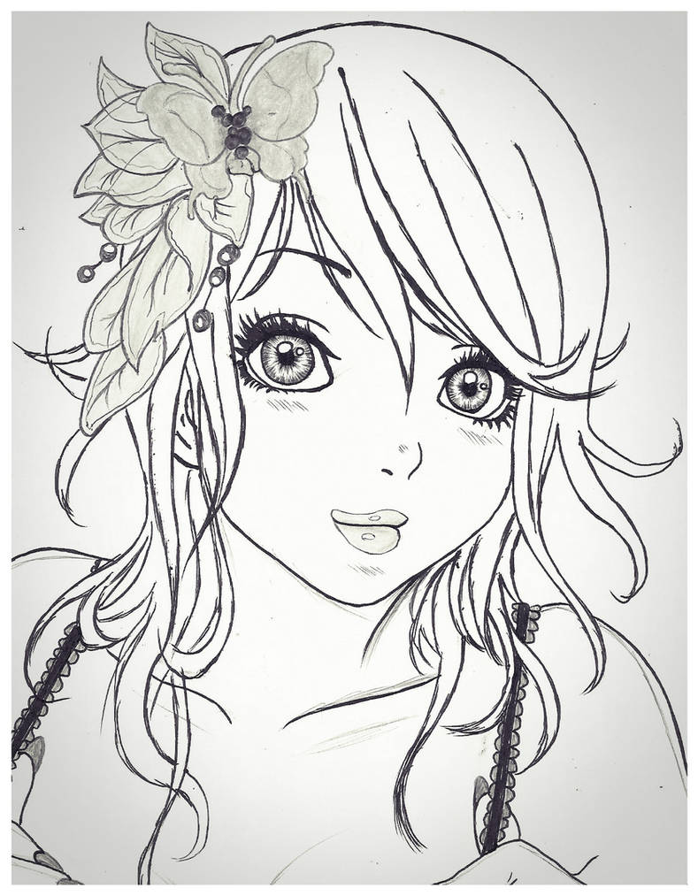 Black drawing by carldraw on DeviantArt