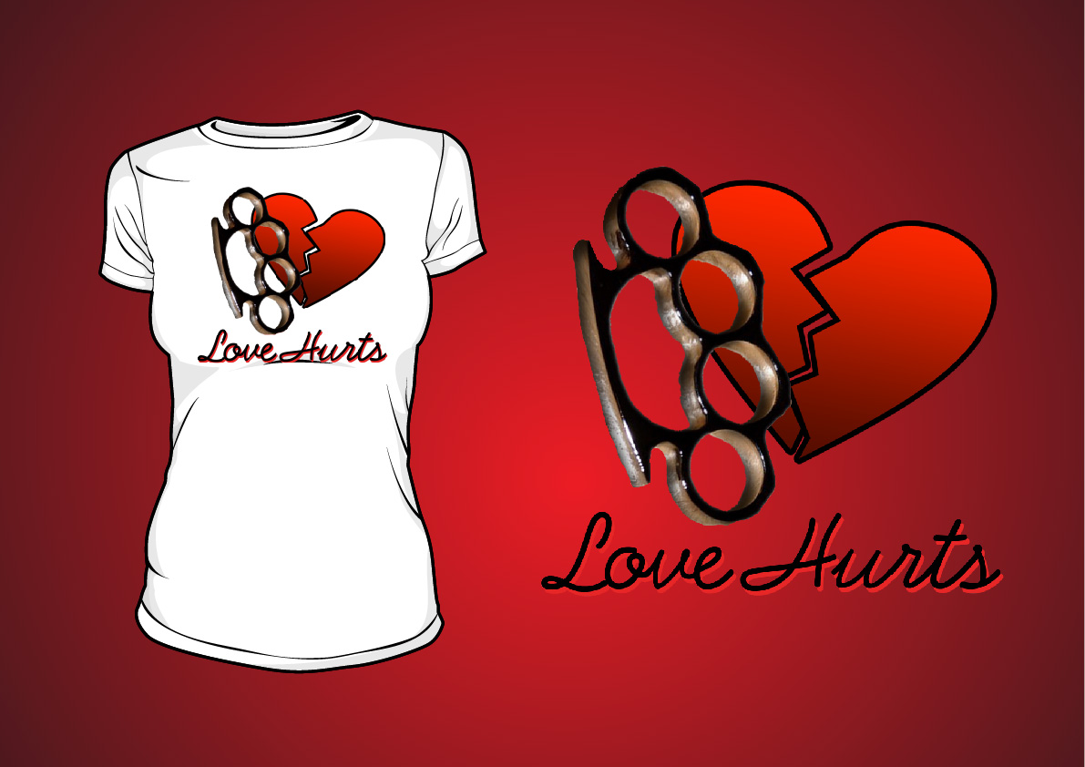 Love Hurts - Tshirt