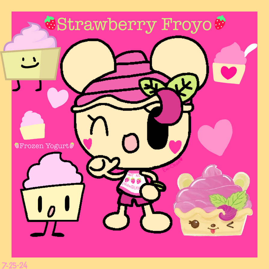 Strawberry Froyo by Emi-Chan2003 on DeviantArt