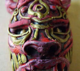 Dragon Mask- Close