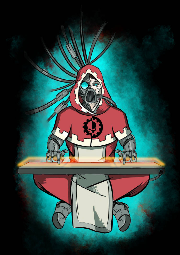 Techpriest by MagosIlustrator on DeviantArt