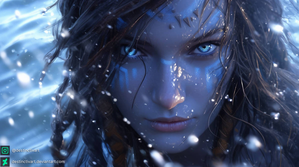 DF09023 Frost Runed Girl by destinctivArt on DeviantArt