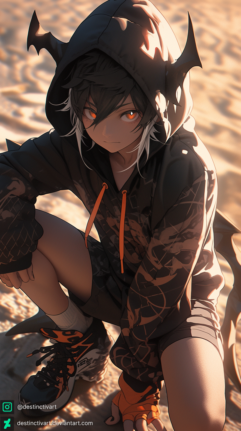 Devil anime deals boy