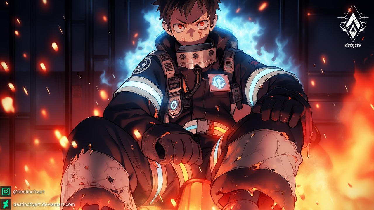 Where does Shinra Kusakabe (Fire Force) currently scale, in the
