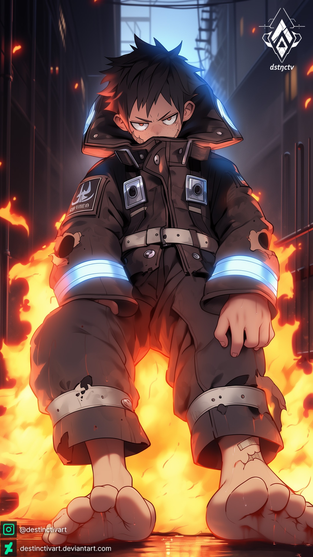 Shinra Kusakabe - Fire Force  Shinra kusakabe, Fire demon, Fire