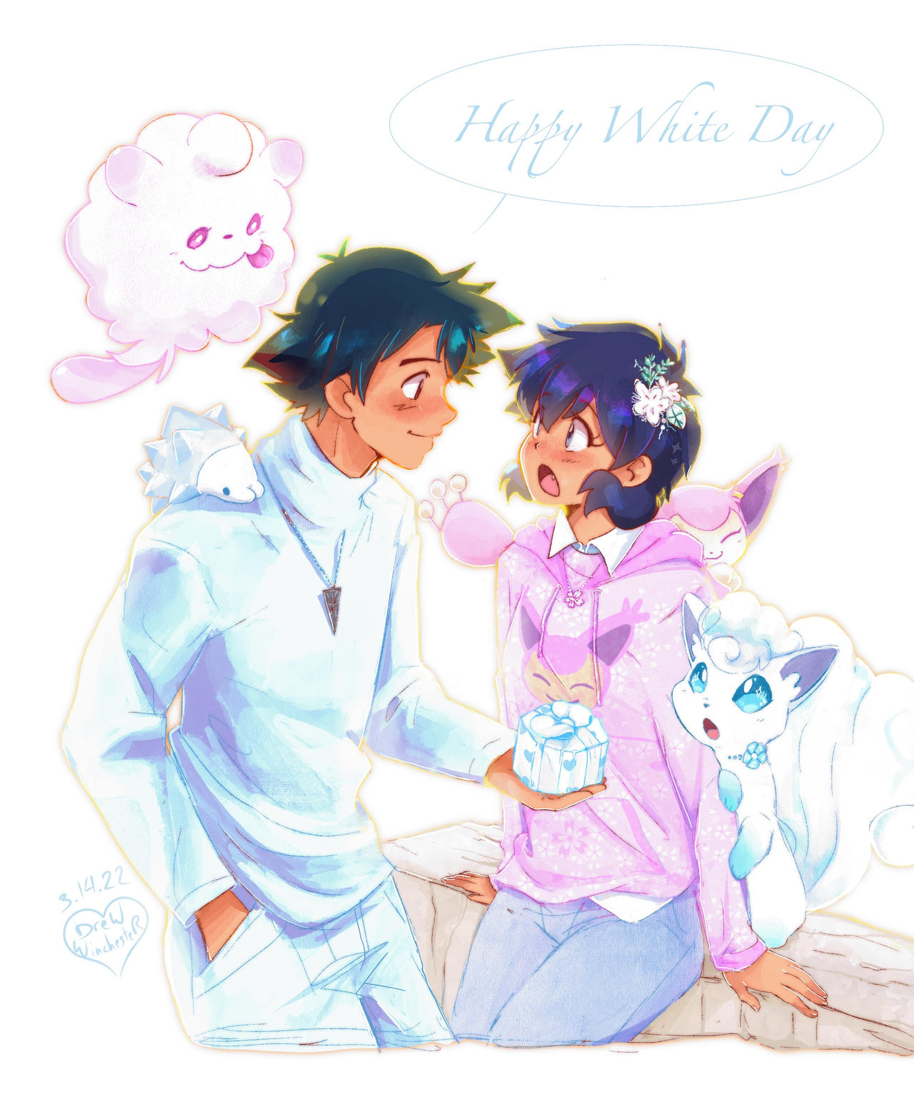 Happy White Day By Skydrew On Deviantart Happy White Day By Skydrew On Deviantart