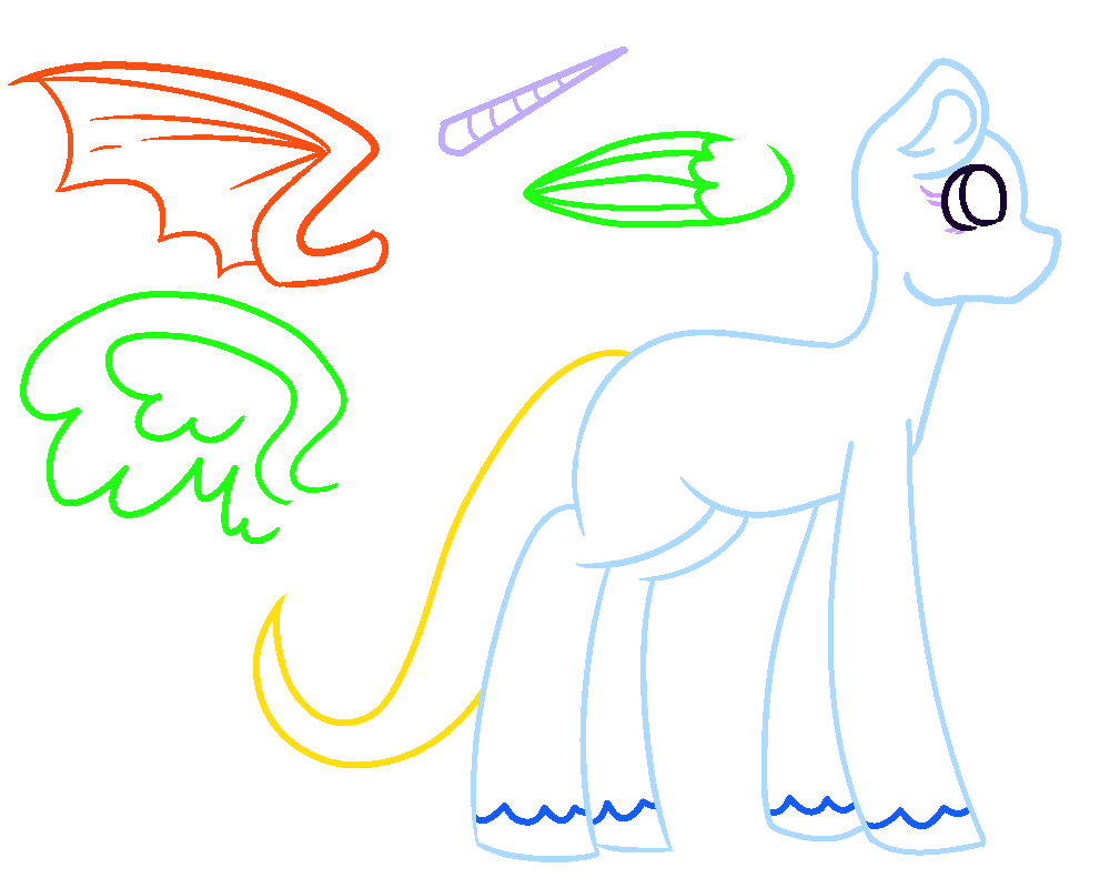 MlP base by doomsday120 on DeviantArt