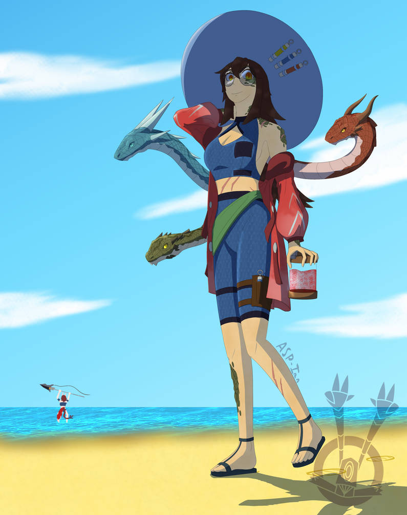 Dr. Ordell Swimsuit 2022 by ASP-Ian on DeviantArt