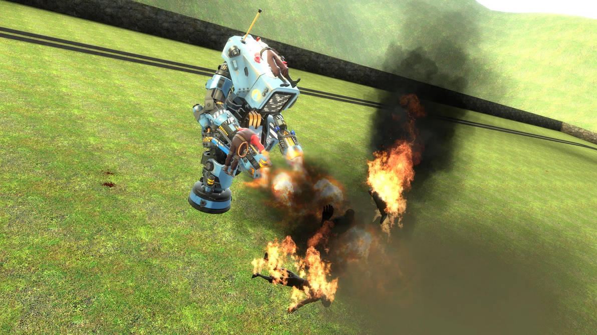 (Gmod screenshot) Pyro deadnaut torches some mercs by DizzzyBloxxer on ...