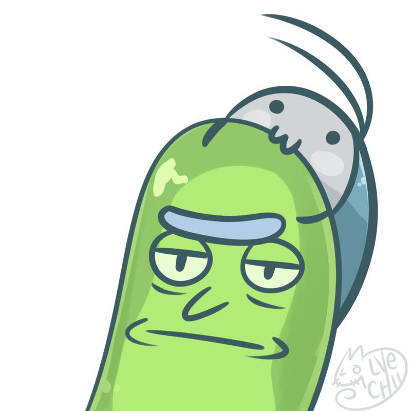 Piccled Ricc Pickle Rick by Lye-chii on DeviantArt