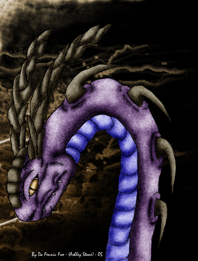 Dragon In Cave