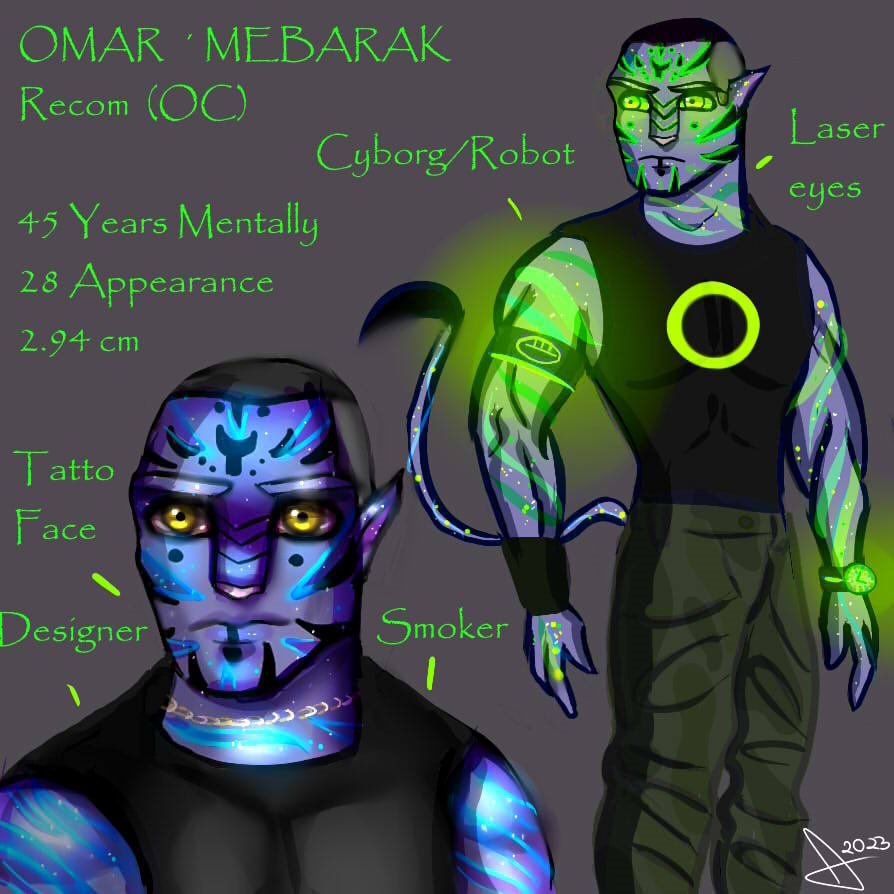 Omar Mebarak (OC) File by EstrellaAntares on DeviantArt