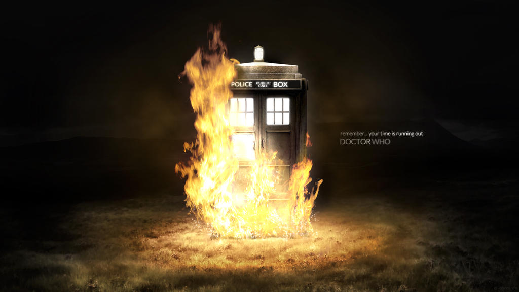 Doctor Who 50th - Time is running out (Tardis)