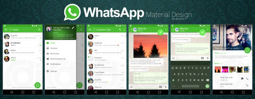 WhatsApp - Material UI