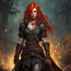 Redheaded Witcher 2