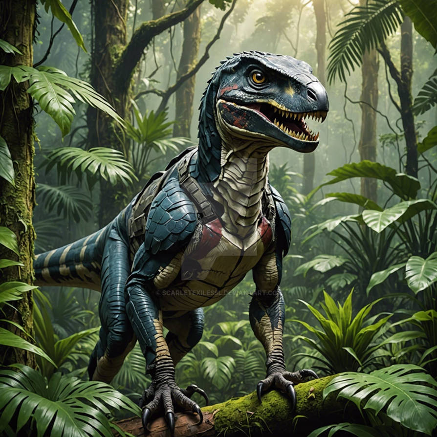Lazer Raptor Deviantart RAPTOR by ScarletExilesSL on DeviantArt