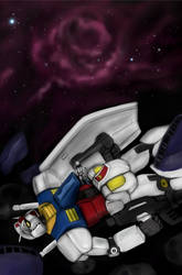 Space Scenery [Mobile Suit Gundam RX-78-2]