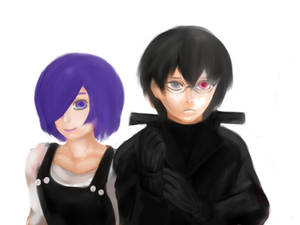 Kaneki and touka