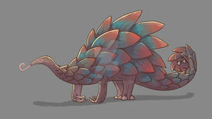 Speculative Dinos: stegosaurus pangolini