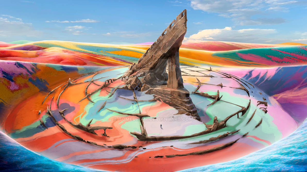 Grograman Desert of Goab. Grograman's Palace. by TomeuRiAm on DeviantArt