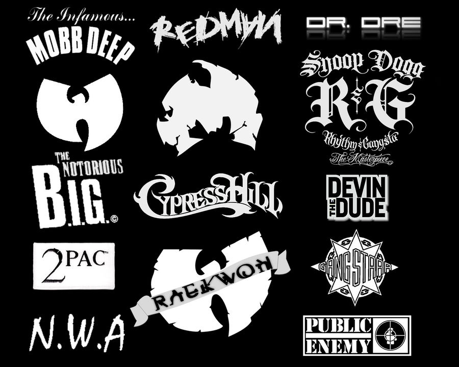 99d Rapper Logos 90s Hip Hop Logo