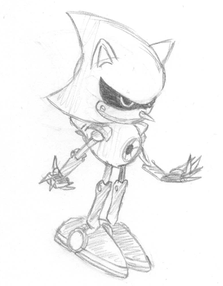 Metal Sonic Sonic CD Type by Reallyfaster on DeviantArt