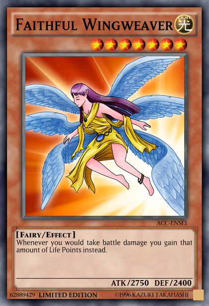 wingweaver yugioh card So you tell me that Wingweaver belongs to The Sanctuary in the Sky/fairy archetype? : r/yugioh
