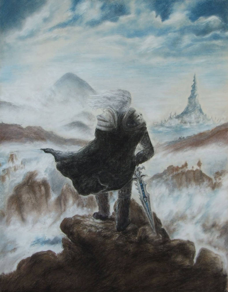 Arthas above the Sea of Fog