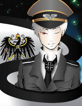 Prussia from Hetalia Axis Powers