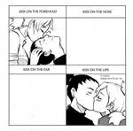 Unfinished kiss meme ShikaTema by h-ozuno